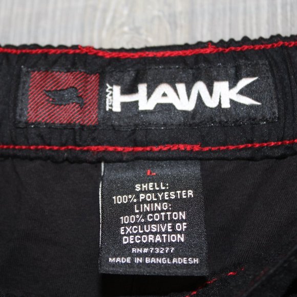 TONY HAWK Lined Pants Black Size L - Picture 3 of 4
